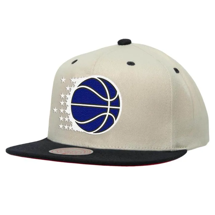 Mitchell and Ness Sail 2 Tone Snapback HWC Orlando Magic Men Hats and Headwear Mitchell and Ness Sail 2 Tone Snapback HWC Orlando Magic Men Hats and Headwear