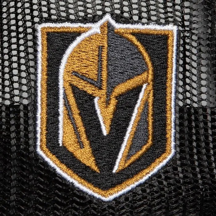 Mitchell and Ness Script Trucker Vegas Golden Knights Men Hats and Headwear Mitchell and Ness Script Trucker Vegas Golden Knights Men Hats and Headwear