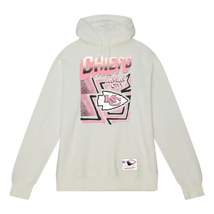 Mitchell and Ness Sidewalk Sketch Hoodie Kansas City Chiefs Men Hoodies and Sweatshirts Mitchell and Ness Sidewalk Sketch Hoodie Kansas City Chiefs Men Hoodies and Sweatshirts