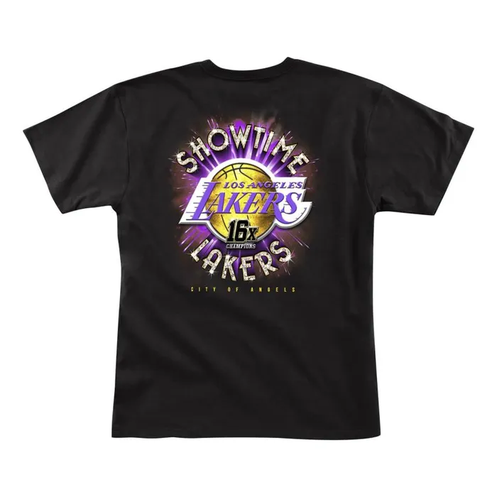 Mitchell and Ness Slam Cover 03996 Los Angeles Lakers Magic Johnson Men TShirts and Tops