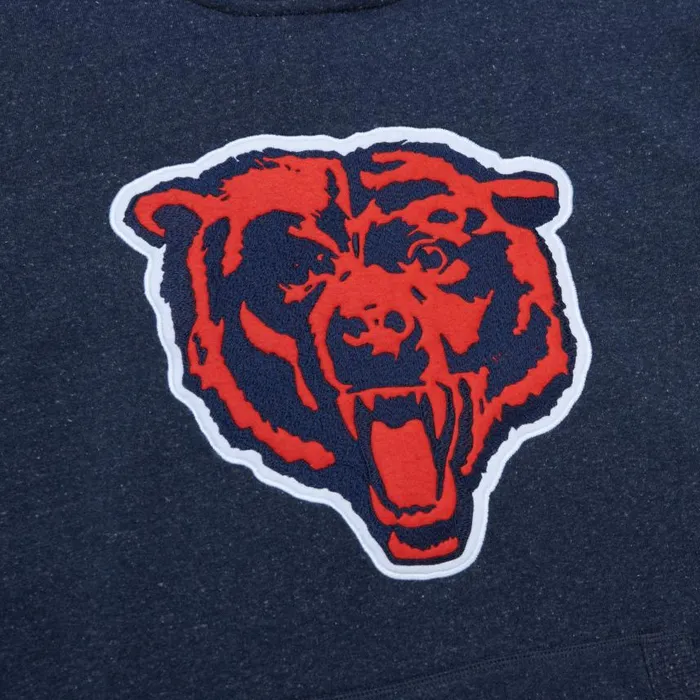 Mitchell and Ness Snow Washed Fleece Hoodie Chicago Bears Men Hoodies and Sweatshirts Mitchell and Ness Snow Washed Fleece Hoodie Chicago Bears Men Hoodies and Sweatshirts