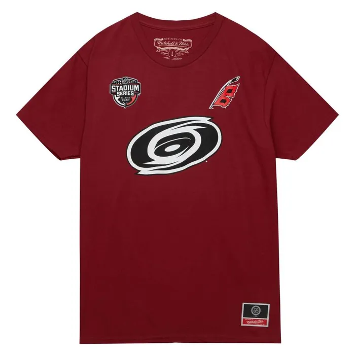 Mitchell and Ness SS Canes Tee Carolina Hurricanes Men TShirts and Tops