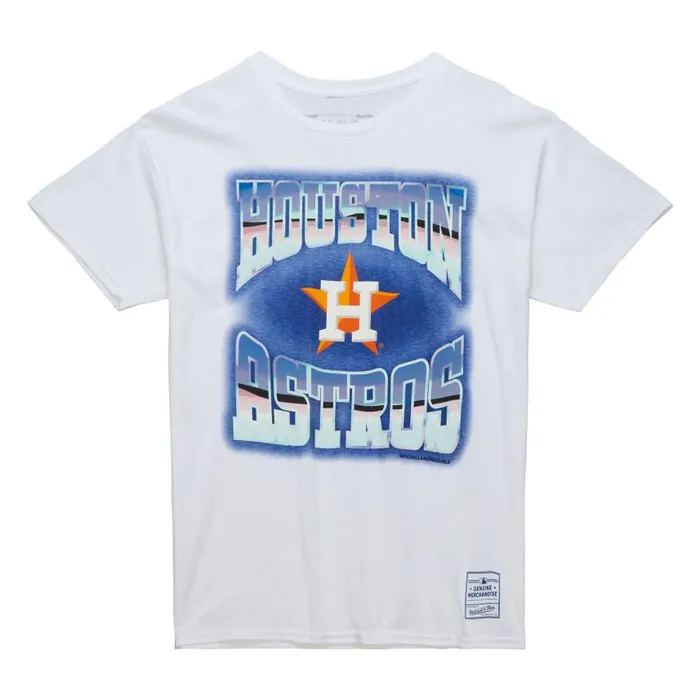 Mitchell and Ness Stateside Pastel SS Tee Houston Astros Men TShirts and Tops Mitchell and Ness Stateside Pastel SS Tee Houston Astros Men TShirts and Tops
