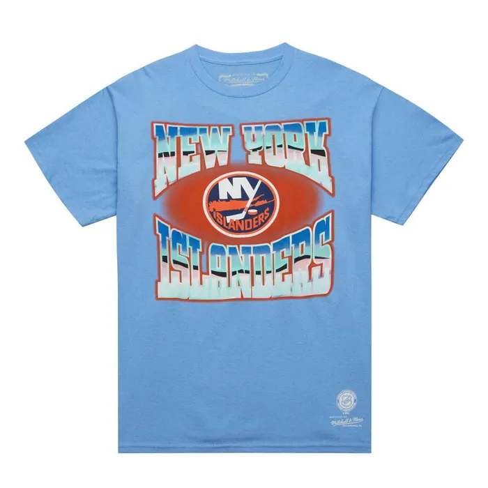 Mitchell and Ness Stateside Pastel SS Tee New York Islanders Men TShirts and Tops Mitchell and Ness Stateside Pastel SS Tee New York Islanders Men TShirts and Tops