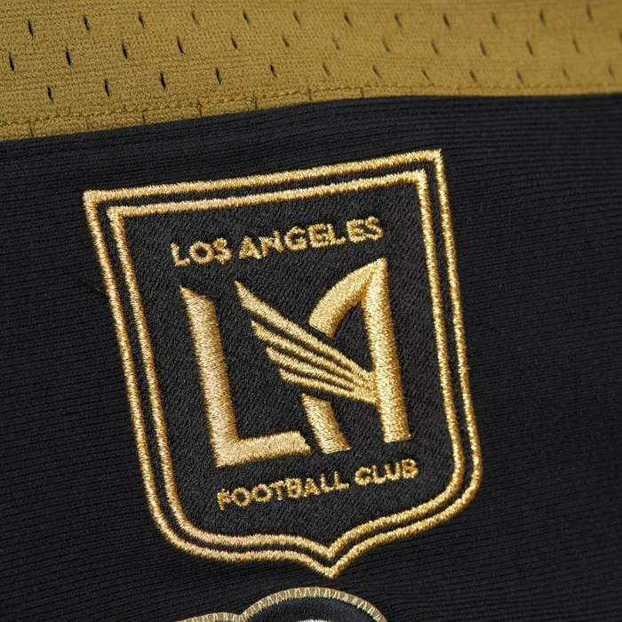Mitchell and Ness Stateside Pastel VNeck Long Sleeve Jersey Los Angeles FC Men TShirts and Tops