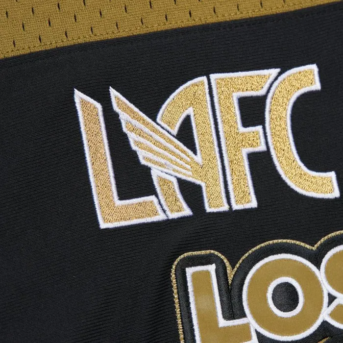 Mitchell and Ness Stateside Pastel VNeck Long Sleeve Jersey Los Angeles FC Men TShirts and Tops