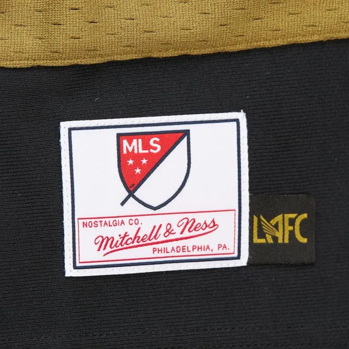 Mitchell and Ness Stateside Pastel VNeck Long Sleeve Jersey Los Angeles FC Men TShirts and Tops