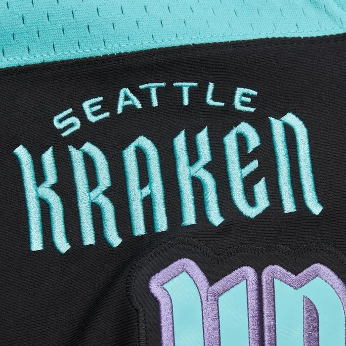 Mitchell and Ness Stateside Pastel VNeck LS Jersey Seattle Kraken Men TShirts and Tops Mitchell and Ness Stateside Pastel VNeck LS Jersey Seattle Kraken Men TShirts and Tops