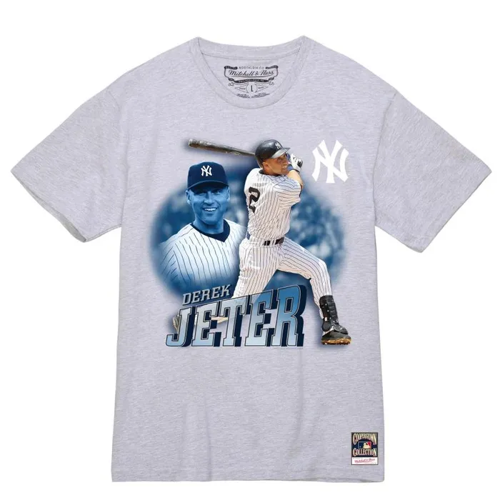 Mitchell and Ness Swing Tee New York Yankees Derek Jeter Men TShirts and Tops Mitchell and Ness Swing Tee New York Yankees Derek Jeter Men TShirts and Tops