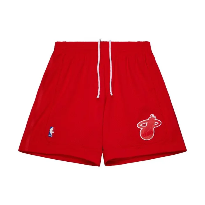 Mitchell and Ness Swingman Miami Heat Christmas Day 2012 Shorts Men Shorts