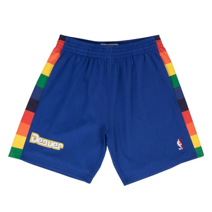 Mitchell and Ness Swingman Shorts Denver Nuggets Road Men Shorts
