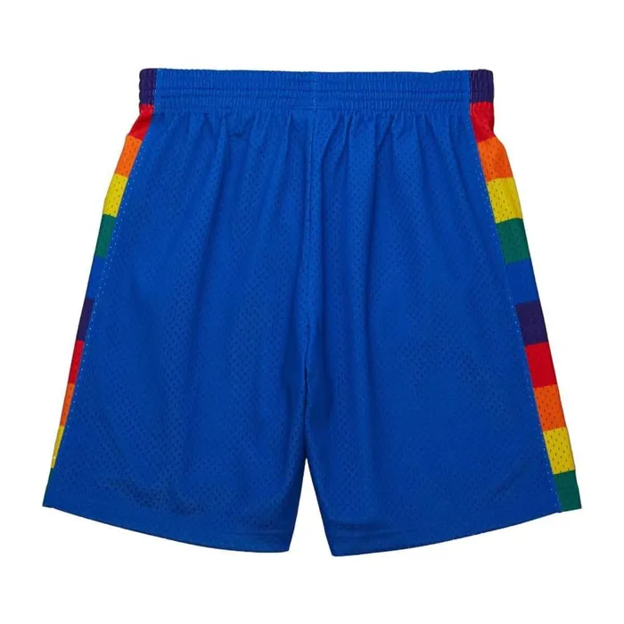 Mitchell and Ness Swingman Shorts Denver Nuggets Road Men Shorts Mitchell and Ness Swingman Shorts Denver Nuggets Road Men Shorts