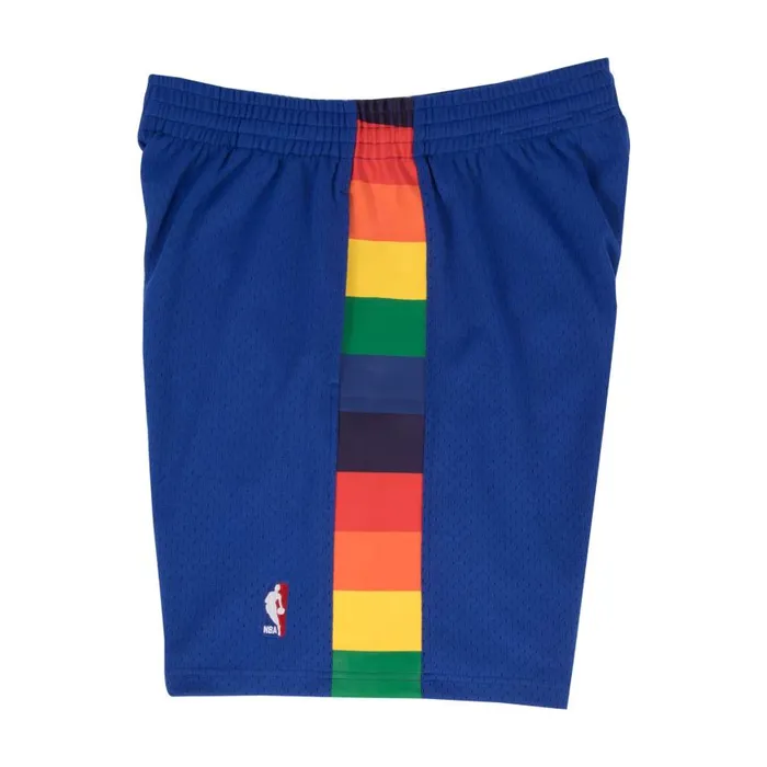 Mitchell and Ness Swingman Shorts Denver Nuggets Road Men Shorts Mitchell and Ness Swingman Shorts Denver Nuggets Road Men Shorts