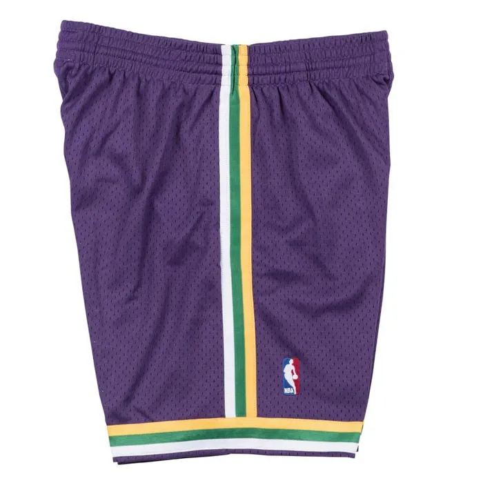 Mitchell and Ness Swingman Shorts Utah Jazz Road 199192 Men Shorts