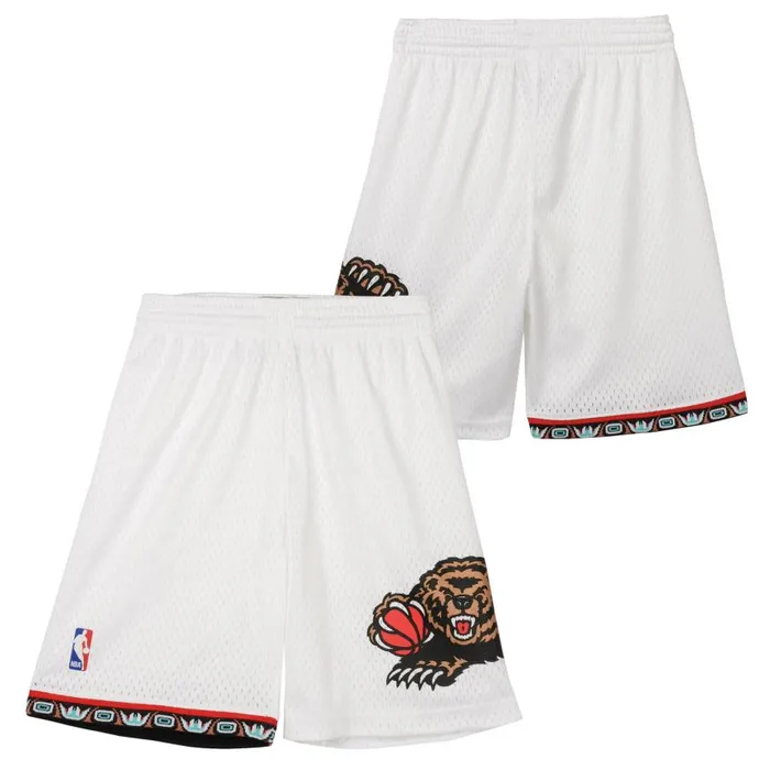 Mitchell and Ness Swingman Vancouver Grizzlies Home Shorts Kids Shorts and Skorts