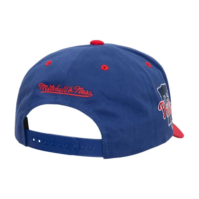 Mitchell and Ness Tail Sweep 20 Pro Snapback Philadelphia Phillies Men Hats and Headwear Mitchell and Ness Tail Sweep 20 Pro Snapback Philadelphia Phillies Men Hats and Headwear