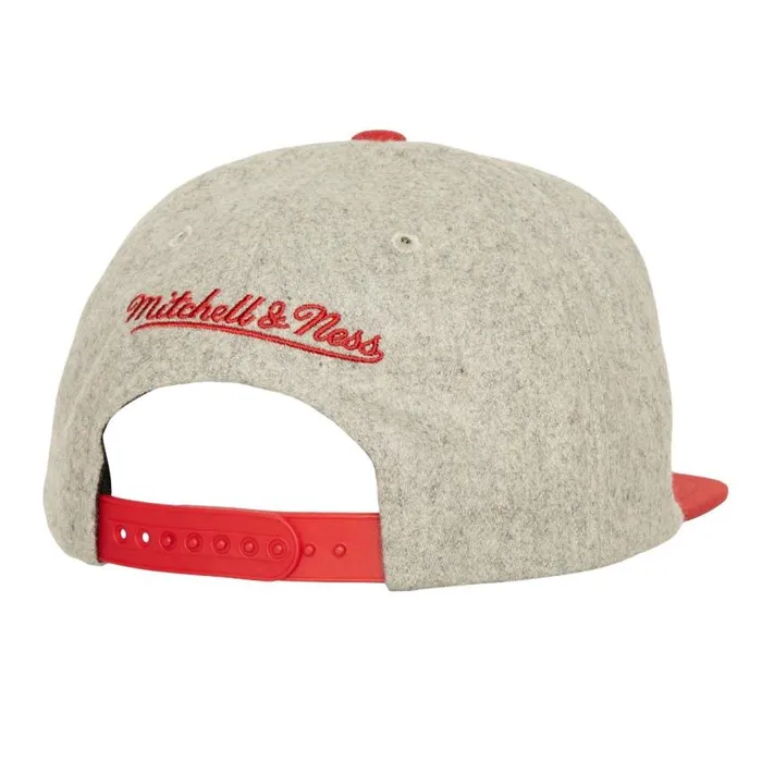 Mitchell and Ness Tailsweep 20 Melton Snapback San Francisco 49ers Men Hats and Headwear Mitchell and Ness Tailsweep 20 Melton Snapback San Francisco 49ers Men Hats and Headwear
