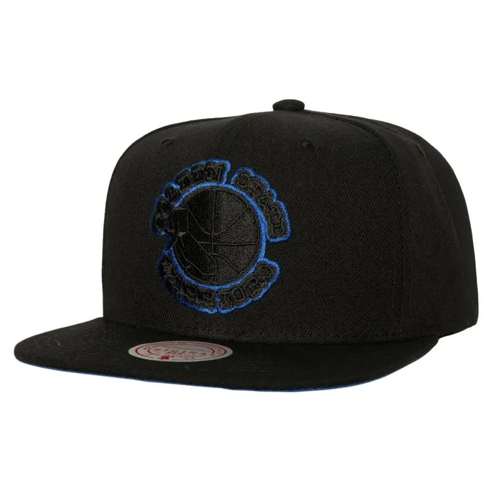 Mitchell and Ness TC Bottoms Snapback HWC Golden State Warriors Men Hats and Headwear