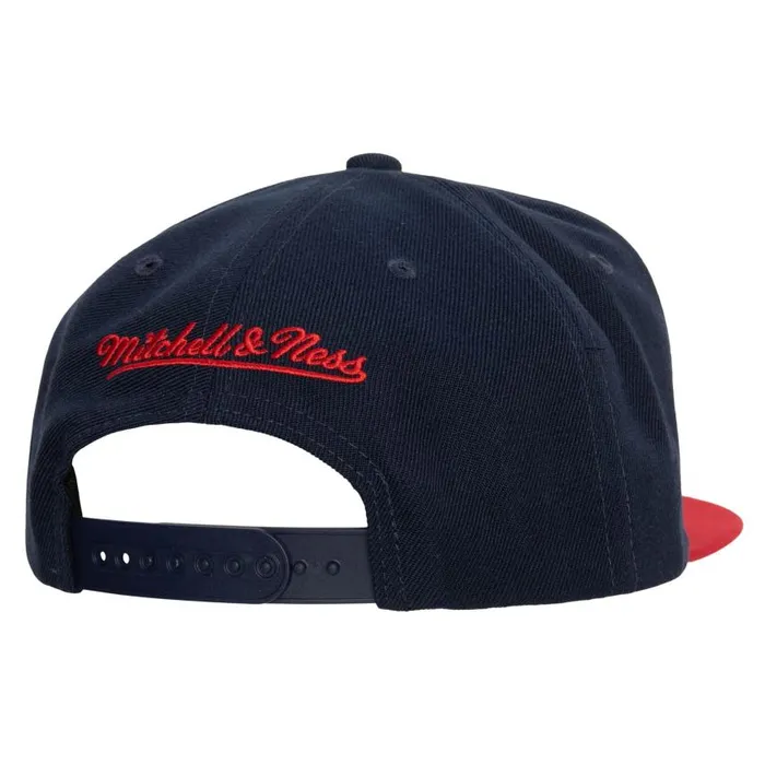 Mitchell and Ness Team 2 Tone 20 Snapback New Orleans Pelicans Men Hats and Headwear Mitchell and Ness Team 2 Tone 20 Snapback New Orleans Pelicans Men Hats and Headwear