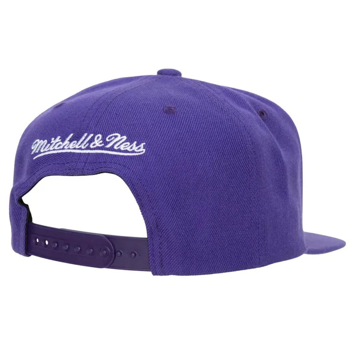 Mitchell and Ness Team Ground 20 Snapback Los Angeles Lakers Men Hats and Headwear