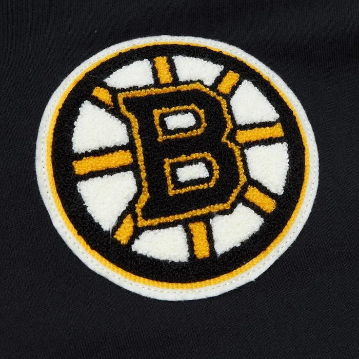 Mitchell and Ness Team Legacy French Terry Hoodie Boston Bruins Men Hoodies and Sweatshirts Mitchell and Ness Team Legacy French Terry Hoodie Boston Bruins Men Hoodies and Sweatshirts
