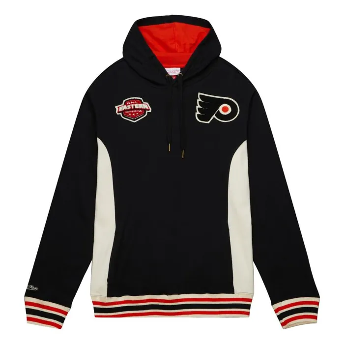 Mitchell and Ness Team Legacy French Terry Hoodie Philadelphia Flyers Men Hoodies and Sweatshirts