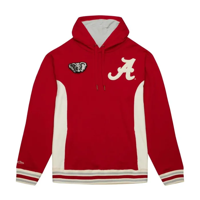 Mitchell and Ness Team Legacy French Terry Hoodie University Of Alabama Men Hoodies and Sweatshirts Mitchell and Ness Team Legacy French Terry Hoodie University Of Alabama Men Hoodies and Sweatshirts