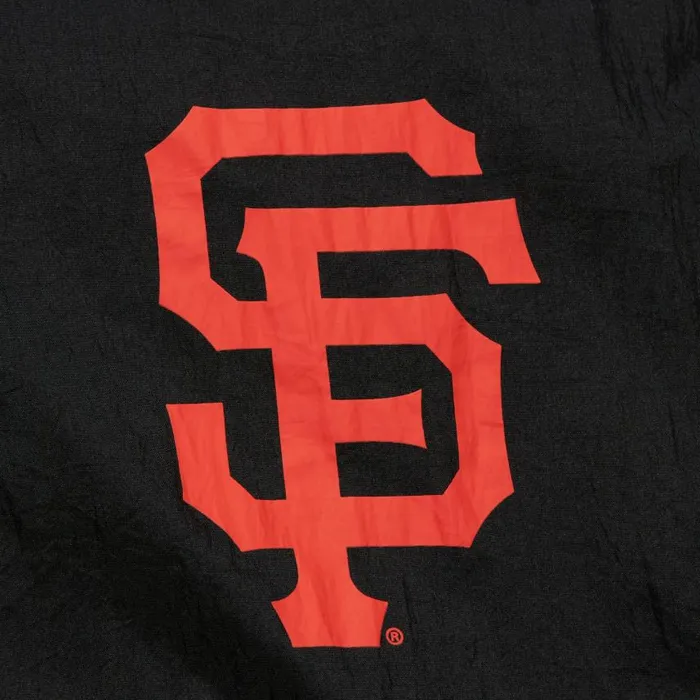 Mitchell and Ness Team OG 20 Anorak Windbreaker Current Logo San Francisco Giants Men Jackets and Outerwear Mitchell and Ness Team OG 20 Anorak Windbreaker Current Logo San Francisco Giants Men Jackets and Outerwear