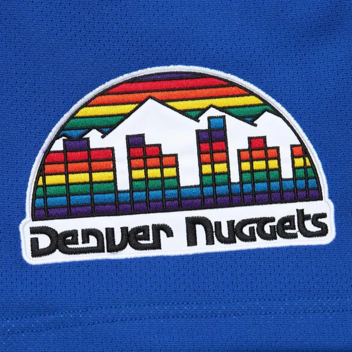 Mitchell and Ness Team OG 20 Fashion Shorts 7034 Vintage Logo Denver Nuggets Men Shorts Mitchell and Ness Team OG 20 Fashion Shorts 7034 Vintage Logo Denver Nuggets Men Shorts