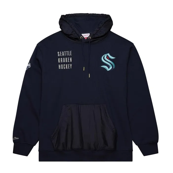 Mitchell and Ness Team OG 20 Fleece Hoodie Current Logo Seattle Kraken Men Hoodies and Sweatshirts Mitchell and Ness Team OG 20 Fleece Hoodie Current Logo Seattle Kraken Men Hoodies and Sweatshirts