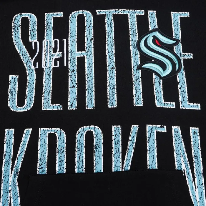 Mitchell and Ness Team OG Fleece 20 Seattle Kraken Men Hoodies and Sweatshirts