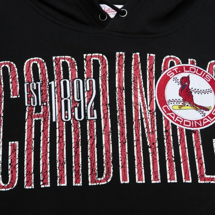 Mitchell and Ness Team OG Fleece 20 St Louis Cardinals Men Hoodies and Sweatshirts Mitchell and Ness Team OG Fleece 20 St Louis Cardinals Men Hoodies and Sweatshirts