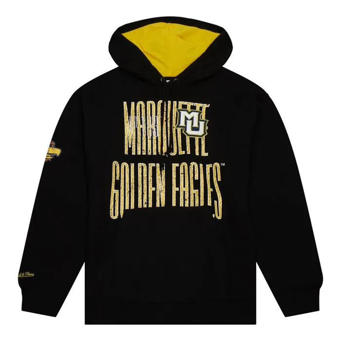 Mitchell and Ness Team OG Fleece Hoodie Marquette University Men Hoodies and Sweatshirts Mitchell and Ness Team OG Fleece Hoodie Marquette University Men Hoodies and Sweatshirts