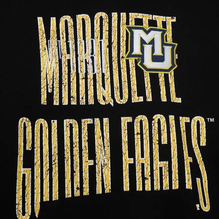 Mitchell and Ness Team OG Fleece Hoodie Marquette University Men Hoodies and Sweatshirts