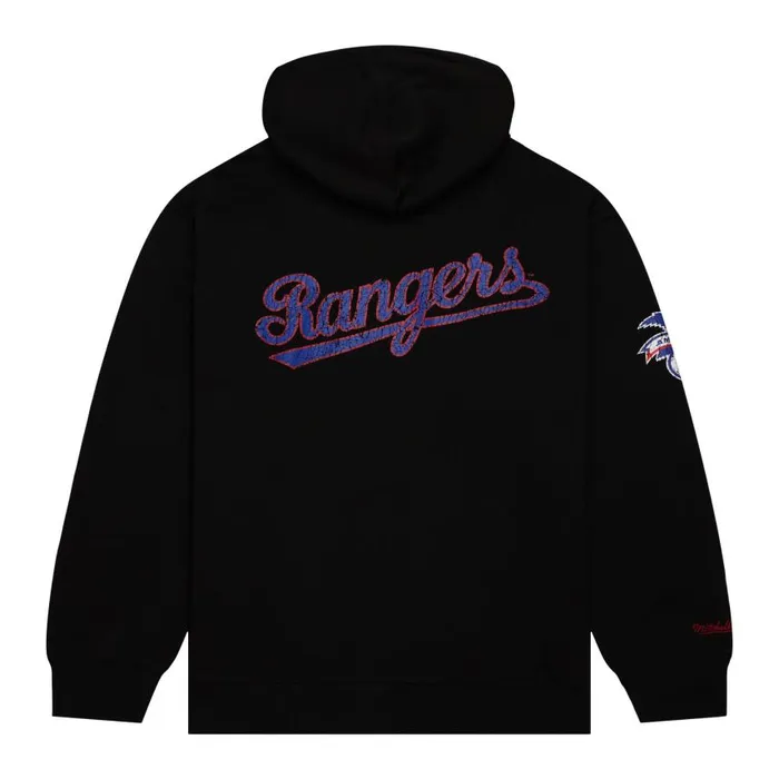 Mitchell and Ness Team OG Fleece Hoodie Texas Rangers Men Hoodies and Sweatshirts Mitchell and Ness Team OG Fleece Hoodie Texas Rangers Men Hoodies and Sweatshirts