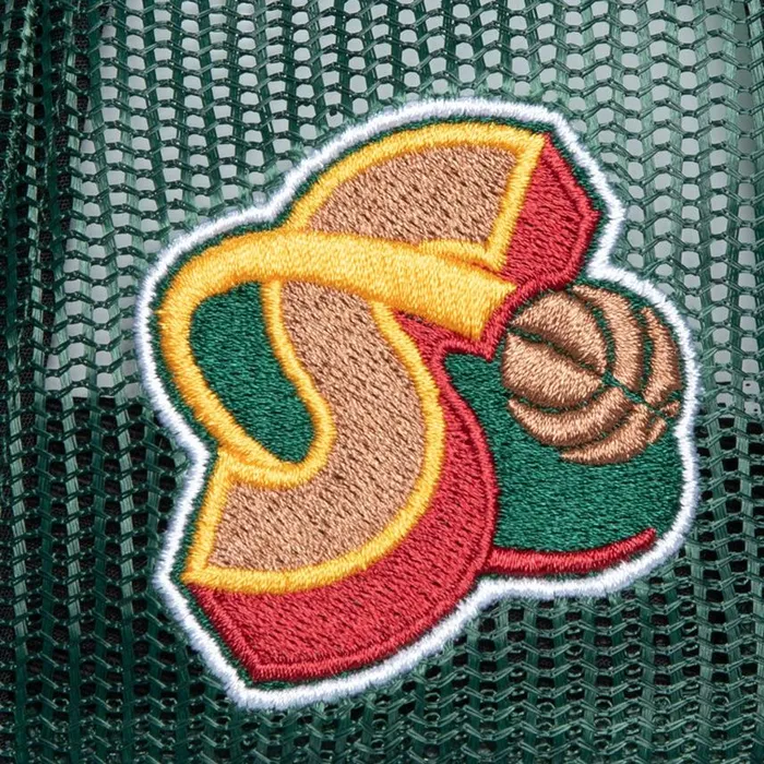 Mitchell and Ness Team Royalty Trucker HWC Seattle Supersonics Men Hats and Headwear Mitchell and Ness Team Royalty Trucker HWC Seattle Supersonics Men Hats and Headwear