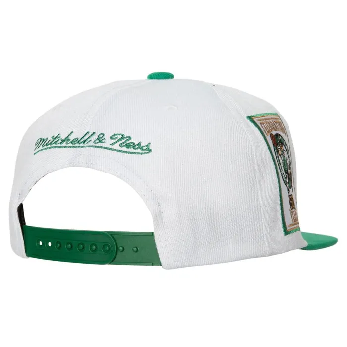 Mitchell and Ness Toss Up Snapback Boston Celtics Men Hats and Headwear Mitchell and Ness Toss Up Snapback Boston Celtics Men Hats and Headwear