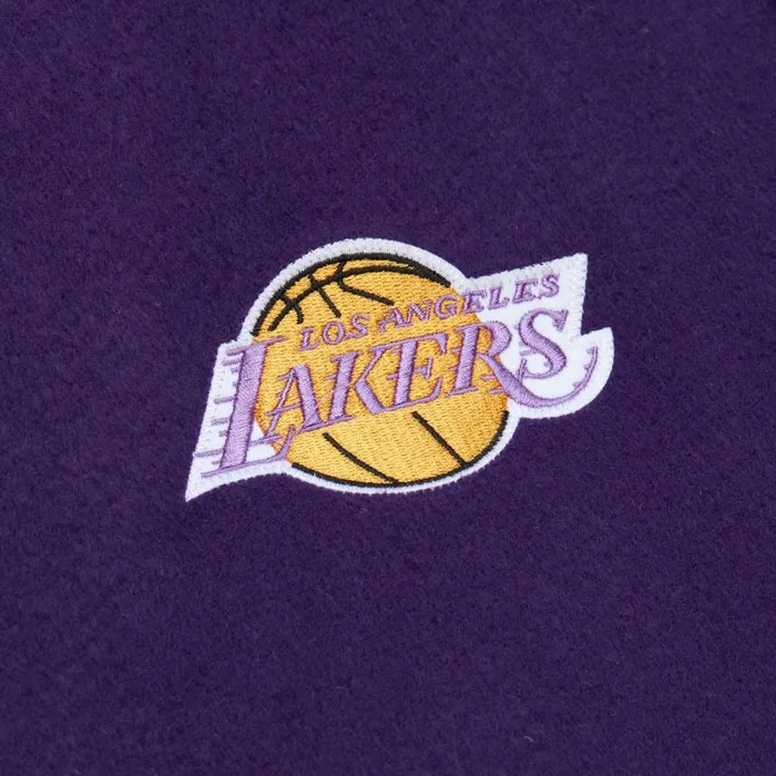 Mitchell and Ness Unisex Varsity Jacket Los Angeles Lakers MenWomen Jackets and Outerwear Mitchell and Ness Unisex Varsity Jacket Los Angeles Lakers MenWomen Jackets and Outerwear
