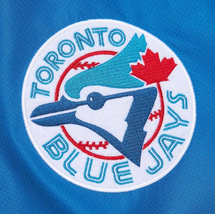 Mitchell and Ness Unlined Windbreaker Vintage Logo Toronto Blue Jays Men Jackets and Outerwear Mitchell and Ness Unlined Windbreaker Vintage Logo Toronto Blue Jays Men Jackets and Outerwear