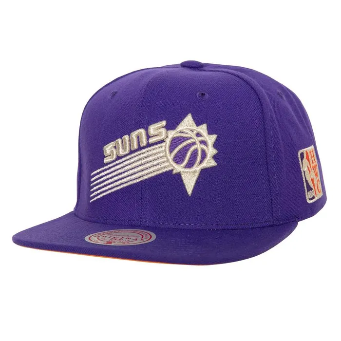 Mitchell and Ness Watch Me Shine Snapback HWC Phoenix Suns Men Hats and Headwear Mitchell and Ness Watch Me Shine Snapback HWC Phoenix Suns Men Hats and Headwear
