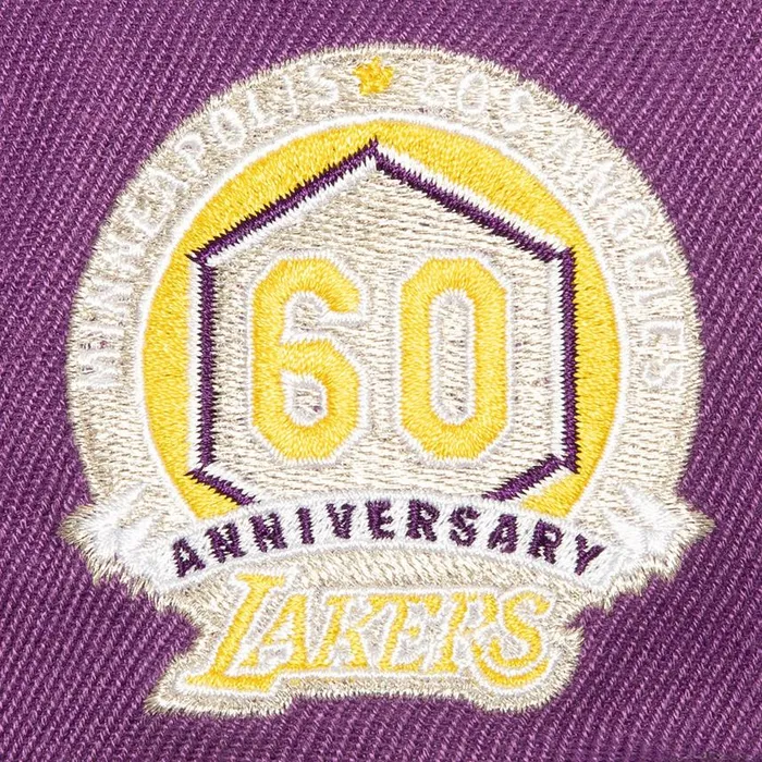 Mitchell and Ness Watch Me Shine Snapback Los Angeles Lakers Men Hats and Headwear Mitchell and Ness Watch Me Shine Snapback Los Angeles Lakers Men Hats and Headwear