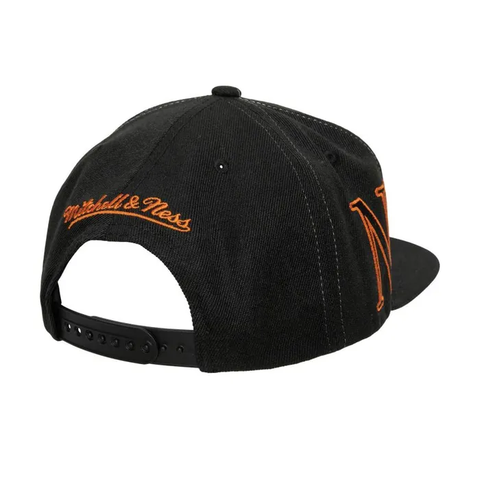 Mitchell and Ness Winner Circle Snapback New York Knicks Men Hats and Headwear Mitchell and Ness Winner Circle Snapback New York Knicks Men Hats and Headwear