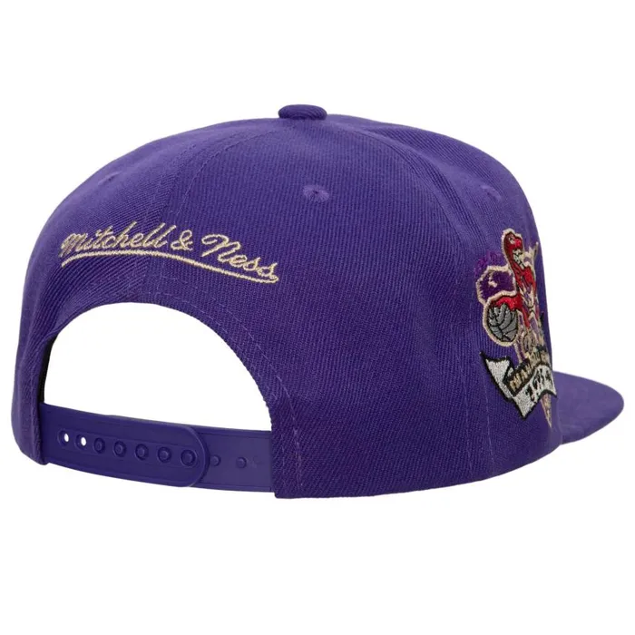 Mitchell and Ness With Love Snapback HWC Toronto Raptors Men Hats and Headwear Mitchell and Ness With Love Snapback HWC Toronto Raptors Men Hats and Headwear