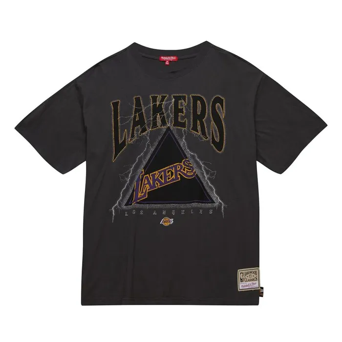 Mitchell and Ness Women039s Logo Boyfriend Tee Los Angeles Lakers Women TShirts and Tops Mitchell and Ness Women039s Logo Boyfriend Tee Los Angeles Lakers Women TShirts and Tops