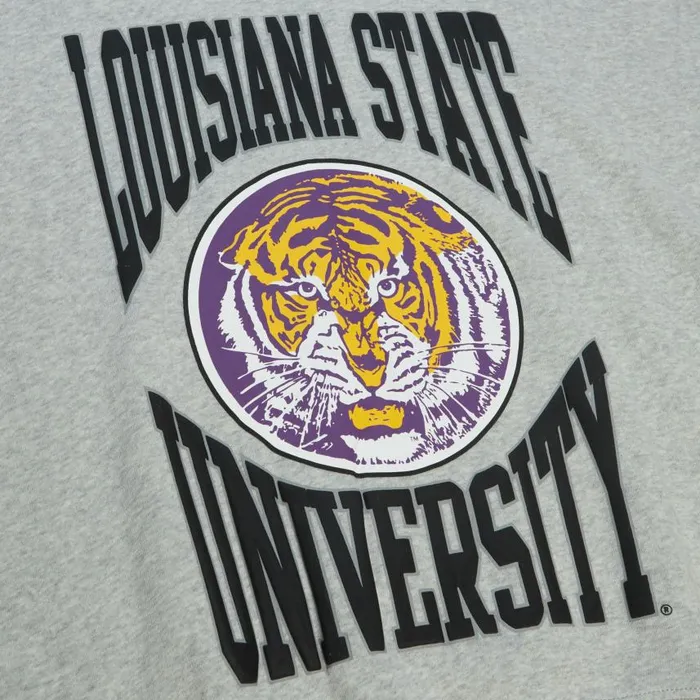 Mitchell and Ness Women039s Logo Lightweight Crew 30 Louisiana State University Women Hoodies and Sweatshirts Mitchell and Ness Women039s Logo Lightweight Crew 30 Louisiana State University Women Hoodies and Sweatshirts