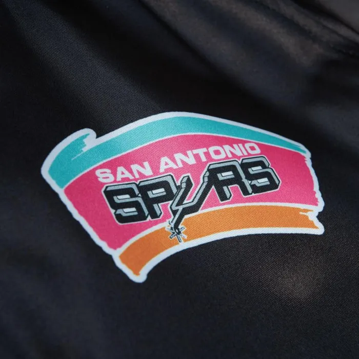 Mitchell and Ness Women039s Raglan Satin Jacket San Antonio Spurs Women Jackets and Outerwear Mitchell and Ness Women039s Raglan Satin Jacket San Antonio Spurs Women Jackets and Outerwear