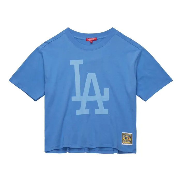 Mitchell and Ness Women039s Tonal Boxy Crop Tee Los Angeles Dodgers Women TShirts and Tops Mitchell and Ness Women039s Tonal Boxy Crop Tee Los Angeles Dodgers Women TShirts and Tops