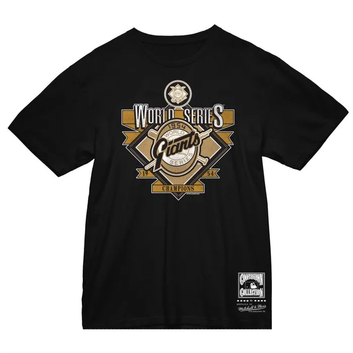 Mitchell and Ness World Series 1954 Champs Tee San Francisco Giants Men TShirts and Tops Mitchell and Ness World Series 1954 Champs Tee San Francisco Giants Men TShirts and Tops