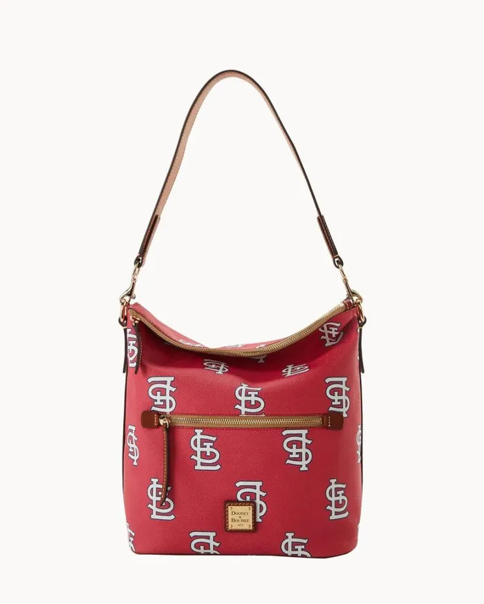 MLB Cardinals Large Sac Cardinals Women Dooney and Bourke Shoulder Bags