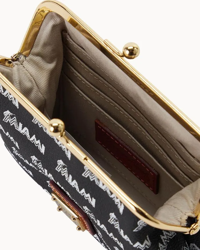 MLB Marlins Large Framed Purse Marlins Women Dooney and Bourke Wallets MLB Marlins Large Framed Purse Marlins Women Dooney and Bourke Wallets
